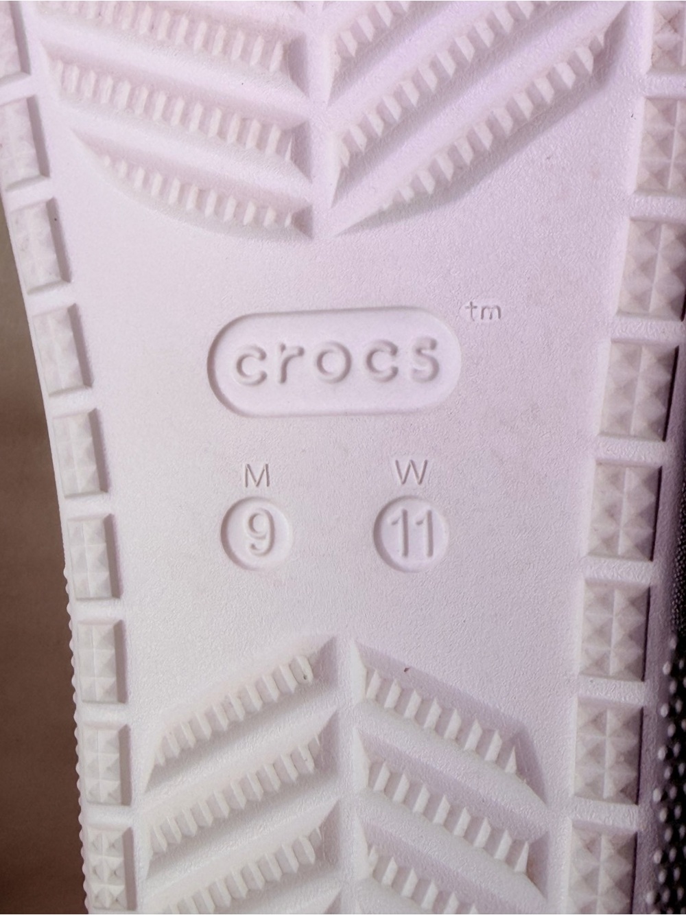 CROCS Classic Dual-Strap White Slide - Picture 10 of 10
